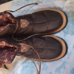 Louis Vuitton pillow comfort boots